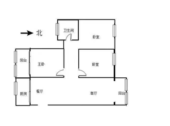 原州金城花园，3室2厅二手房出售,报价：79万元