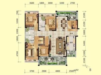 大亚湾壹方天第，5室2厅二手房出售,报价：210万元