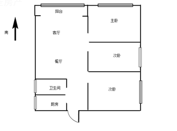 界首公园大地一期，3室2厅二手房出售,报价：52万元