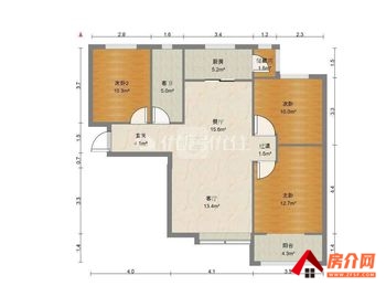 「洛阳」涧西君悦蓝庭(涧西),3室2厅二手房出售,报价：92万元