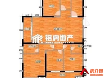 东海晟晖香堤国际，4室2厅二手房出售,报价：88.9万元