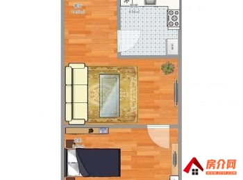 「蚌埠」蚌山蚌埠新地城市广场(商住楼),1室1厅二手房出售,报价：26.8万元