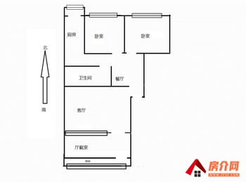 北京密云沿湖小区,3室1厅二手房出售,报价：170万元