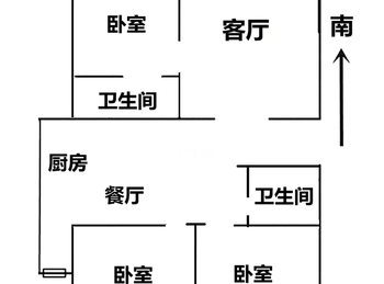 （沿湖小区小区二手房）密云沿湖小区，3室2厅二手房出售,229万元