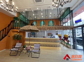 东胜市中心195m²商铺转让，参考报价：6666元/月
