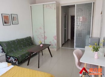 （QQ公馆小区房屋出租）烟台芝罘QQ公馆,1室1厅房子出租(整租)，租金每月900元