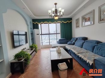 （锦地上城小区房屋出租）眉山东坡锦地上城,3室2厅房子出租(整租)，租金每月1500元