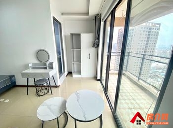 昆明西山广福城雅福园 1室1厅房子出租(整租)，租金每月1200元
