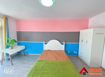 金山桥开发区蟠桃花园八期，3室1厅房子出租(合租)，租金每月400元