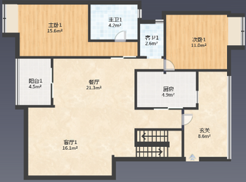 翔龙四方新城小区房屋出售，十堰张湾翔龙四方新城,5室3厅，报价：179.8万元