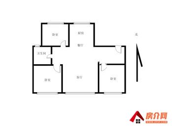 新城区春城天一府，3室2厅二手房出售,报价：126万元