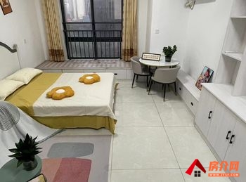 （建业壹号城邦小区房屋出租）淇滨建业壹号城邦，1室1厅房子出租(整租)，租金每月1200元