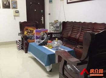 （富城国际A区小区房屋出租）兴宾富城国际A区，2室1厅房子出租(整租)，租金每月1200元