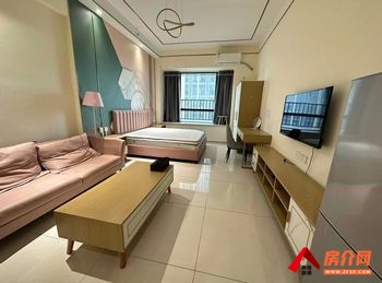 （南沙珠江湾(商住楼)小区房屋出租）南沙南沙珠江湾(商住楼)，1室1厅房子出租(整租)，租金每月1400元