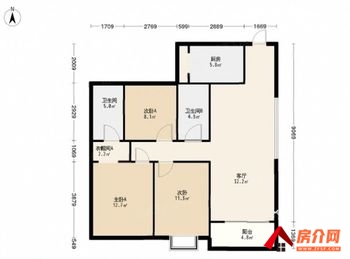 金地华府小区房屋出租，咸安金地华府，3室2厅房子出租(整租)，欢迎联系