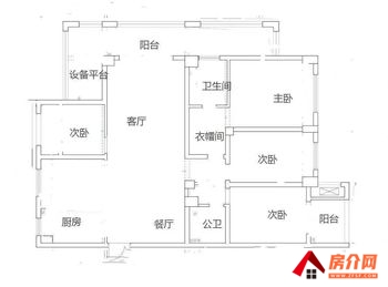 东阳国耀财富广场，4室2厅二手房出售,报价：169.5万元