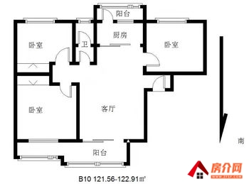 （龙都花园小区二手房）南阳宛城龙都花园,3室2厅二手房出售,69.8万元