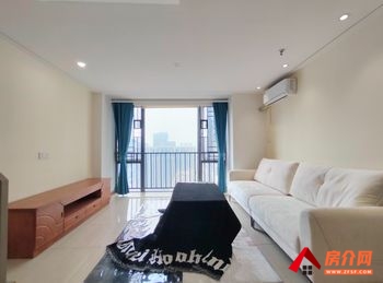 广州番禺招商城市主场(商住楼) 2室1厅房子出租(整租)，租金每月3600元