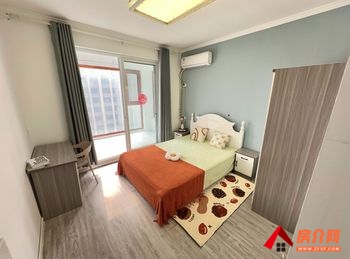 金山桥开发区美的城，2室1厅房子出租(合租)，租金每月400元