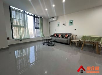 红旗翡翠国际(商住楼)，2室1厅房子出租(整租)，租金每月1600元