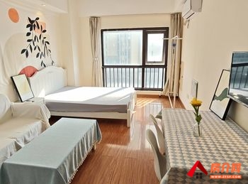 上虞上虞万达广场(商住楼)，1室1厅房子出租(整租)，租金每月1250元