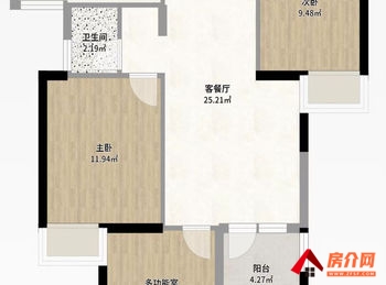 荆州区兰州苑小区(A区)，3室2厅二手房出售,报价：26.8万元