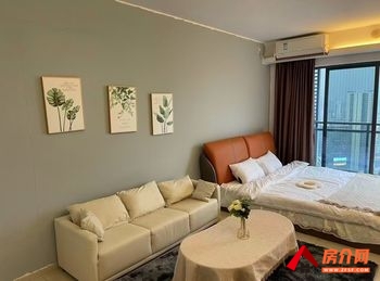 南海万科金色领域(商住楼)，1室1厅房子出租(整租)，租金每月1000元