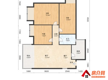 中珠豪庭小区房屋出售，香洲中珠豪庭，3室2厅，报价：155万元