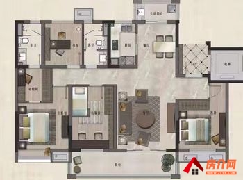文登毓菁华花园，4室2厅二手房出售,报价：93.8万元