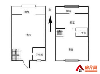 渭滨阳光上东，2室1厅二手房出售,报价：27.5万元