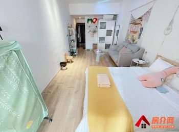 （尚德大厦小区房屋出租）天河尚德大厦，1室1厅房子出租(整租)，租金每月3500元