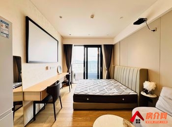 （中洲滨海商业中心小区房屋出租）深圳福田中洲滨海商业中心 1室0厅房子出租(整租)，租金每月5200元