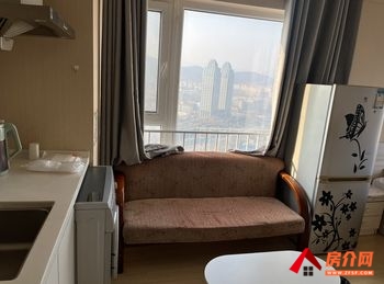 烟台烟台周边华润中心A座 1室1厅房子出租(整租)，租金每月1100元