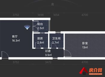 青羊长城园，1室1厅二手房出售,报价：105万元