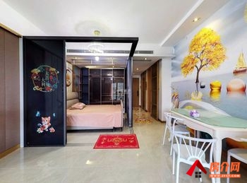（观澜湖比佩亚大宅小区房屋出租）龙华观澜湖比佩亚大宅，1室1厅房子出租(整租)，租金每月4600元