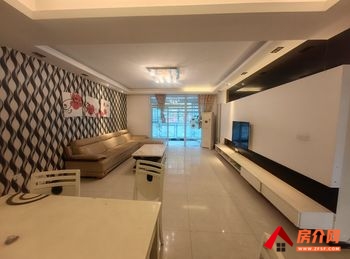 （锦绣潜城小区房屋出租）园林锦绣潜城，3室2厅房子出租(整租)，租金每月1800元