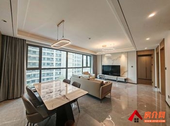 （招商臻观府小区房屋出租）西安高新区招商臻观府,3室2厅房子出租(整租)，租金每月5100元
