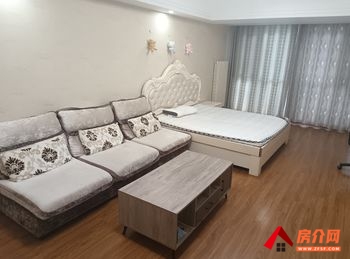 济宁任城万达广场(商住楼) 1室1厅房子出租(整租)，租金每月1200元