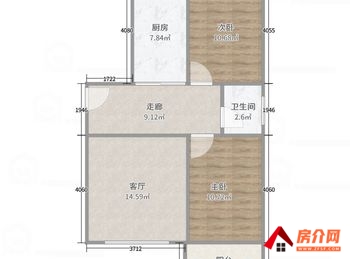 秦都建设小区(秦都)，2室1厅二手房出售,报价：24万元