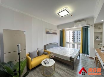 （绿地商务广场(商住楼)小区房屋出租）邗江绿地商务广场(商住楼)，1室1厅房子出租(整租)，租金每月1600元