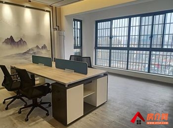 岳阳富兴康城122m²写字楼出租，参考报价：2800元/月