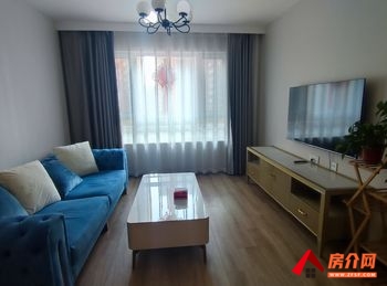 鞍山铁西万科城市之光,2室2厅房子出租(整租)，租金每月2100元