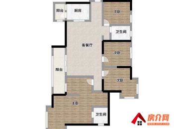 中天万里湘江(B区)小区房屋出售，红花岗中天万里湘江(B区)，4室2厅，报价：108万元