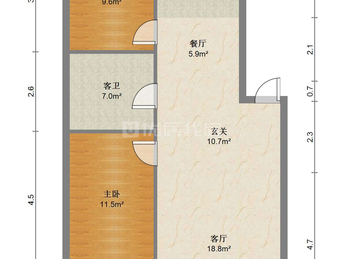 平安北区小区房屋出售，科尔沁平安北区，2室1厅，报价：54.5万元