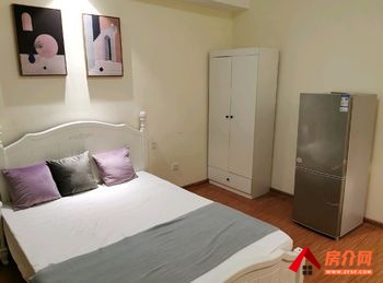 上虞上虞万达广场(商住楼)，1室1厅房子出租(整租)，租金每月1100元