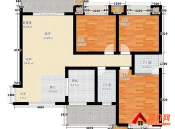 铜陵郊区梦苑小区 3室1厅二手房出售,报价：13.5万元