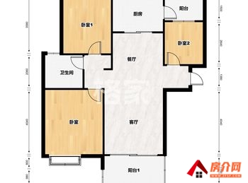 三山碧桂园镜湖春色，3室2厅二手房出售,报价：41万元