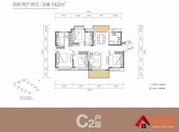 惠州惠城万象府,4室2厅二手房出售,报价：185万元