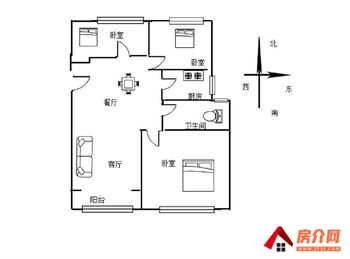 （中海大观天下四期观澜小区二手房）高新区中海大观天下四期观澜，3室2厅二手房出售,68万元