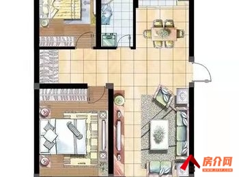 城西鼎泰城铭座，2室2厅二手房出售,报价：139万元